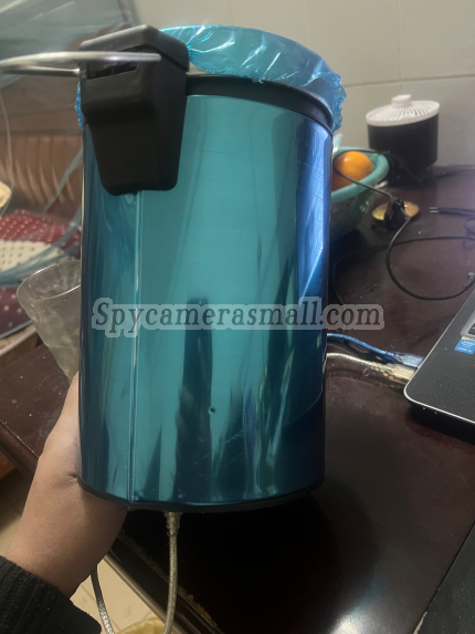 Spy Camera Store Selling Toilet Trash Can Camera Indoor 32G Full HD 1080P Digital Video Recorder with Remote Control on/off