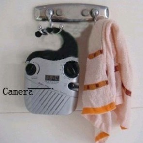 hidden camera for bathroom - Bathroom Spy Radio  Hidden HD 720P Spy Camera DVR 8GB (Motion Activated And Remote Control )